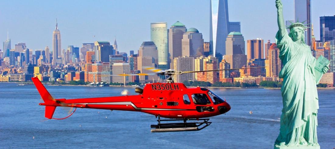 paseo en helicóptero por Nueva York